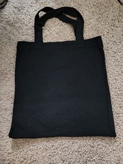 Foldable Black Multicolor All-Over Hot Ghoul Summer Ghosts Tote Bag