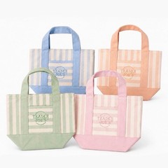 Trader Joe’s Mini Tote Bag Stripe Canvas Summer 2026 | Ships Today