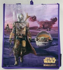 Star Wars Baby Yoda The Child Mandalorian Grogu Reusable Tote Gift Grocery Bag