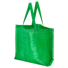 IKEA AURTIENDE Green Medium DurableReusable ShoppingBag 17 ¾x7x17 ¾ “-10 Gal New