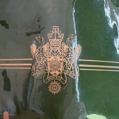 Harrods Knightsbridge Green Logo Foldable Tote Bag with Zipper Pocket