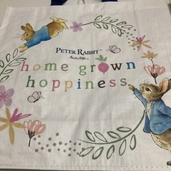 Tesco Peter Rabbit Tote Bag Beatrix Potter Bunny 2023 Home Grown Butterfly New