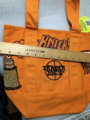 Knicks Hand Drawn Trader Joe’s Mini Light Orange Canvas Tote Bag(S)