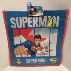 DC Comics SUPERMAN Superhero Large Reusable Eco BLUE Gift/Shopping Bag 🆕🆓ship!