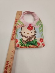 HAWAIIAN HULA HELLO KITTY HAWAII REUSABLE SHOPPING BAG FOLDABLE TOTE