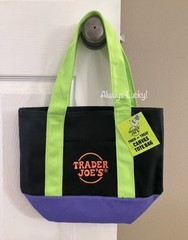 NWT TRADER JOE’S 2025 Halloween Mini Canvas Tote Bag LIMITED EDITION