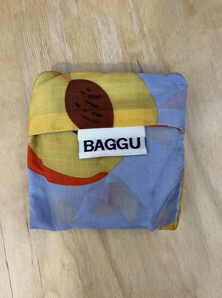 BAGGU Peach Baby Baggu Reusable Bag HTF Rare, Used