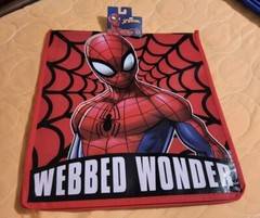 Marvel Comics Spiderman 🕷️Eco Red Shopping/Gift Tote Bag with Handles 🆕🆓Ship!