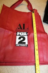 Lot of 5 recycled reusable canvas shopping handle tote bags approx 12x12x4 Lot R