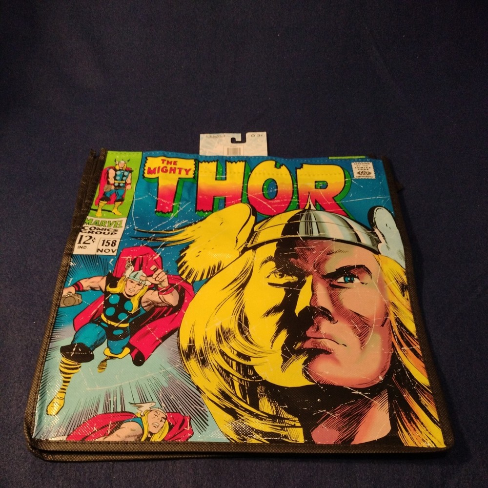 (CC) NWT Marvel Legacy Reusable Shopping Bag Tote THE MIGHTY THOR #158 Cover ⚡⚡