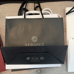 Luxury Designer Shopping Bags (6) Cartier, Dior, Versace, Gucci, Marc Jacobs, DY
