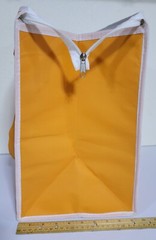 Large Insulated Cooler Tote Reusable Grocery Bag Zip Handles Pocket 14.75 x12x9″
