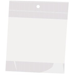 Centurion 3 In. x 3 In. 2 Mil Non-Branded Reclosable Bag with Hole (100-Pack)