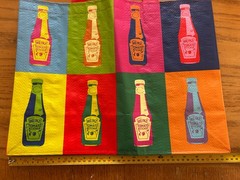 Heinz Ketchup Art Tote Bag 17″