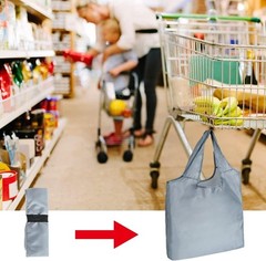 10 Pack Large Foldable Reusable Shopping Bags with Handles Assorted Colors