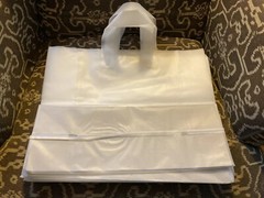 NEW LOT Of 12 Reusable Plastic Shopping Bags