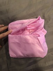 BNWithoutT Guess Packable Reusable Travel Tote Bag ~ Gym ~ Grocery’s Pink