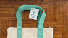 With Sewn-on Zippers – Trader Joe’s Mini Tote Bags (Set of 4 )