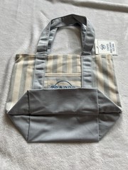Trader Joe’s Mini Pastel Stripe Canvas Tote Bag – Stripe Pastel Blue 2026