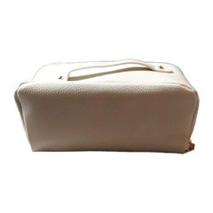 Optish Travel Makeup Bag, Large Capacity Cosmetic Bags White