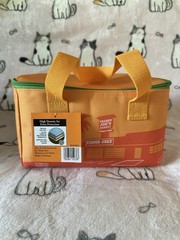 Auth Trader Joe’s Insulated Bag Lunch Bag – Orange Limited Edition 1.5 Gallons