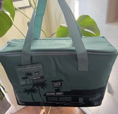 Trader Joe’s Large 8 Gallon Insulated Tote Bag Dusty Blue Limited New