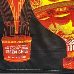 Trader Joe’s New Mexico Land of Enchantment Chile Reusable Plastic Tote Bag