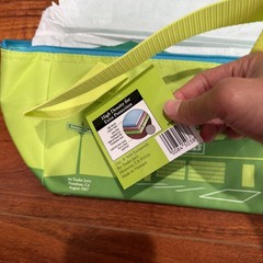 Trader Joe’s Summer Fun Lime Green Mini Insulated Tote Bags