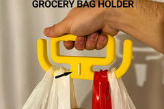 2 Pack Grocery Bag Holder Handle FREE SHIPPING Heavy Duty Shopping Bag Carrier