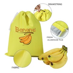 3Pcs Storage Bag with Aluminum Lining – 13.7×11″, Banana & Lettuce Fresh Reus…
