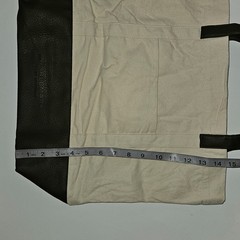 Worldmark by Wyndham Reusable Tote Bag Souvenir Canvas Faux Leather NEVER USED