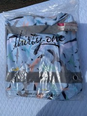 Thirty-One Small Utility Tote Flights Of Fancy NOS Beach Tote Sea Birds