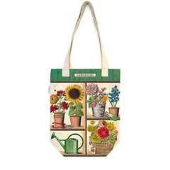 Cavallini & Co., “Gardening” Heavyweight Cotton Canvas Tote / Shopping Bag