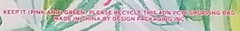 NEW Keep it Pnk & Grn LILLY PULITZER Ribbon Handle SHOPPING BAG w.GOLD Signature
