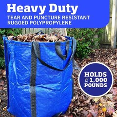 DURASACK Heavy Duty Home and Yard Waste Bag 48-Gallon Woven Polypropylene