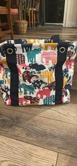 Elephant print Thirty-One Reusable Tote,Foldable,Multicolor.