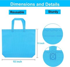 Reble Bag With Handles Lar Tote Bags Bulk 11 Colors for