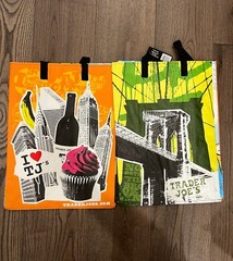 🔥You Pick 1 Trader Joe’s ECO Reusable Shopping Grocery Gift Tote Bags NWT! 🛍️