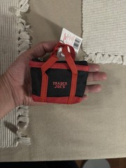 Trader Joe’s Micro Tote With Grocery Bag – 2 in 1 combo – NEW WITH TAGS