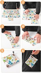 Extra Large 50lbs Foldable Reusable Shopping Bags kitchen reusable grocery ba…