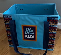 ALDI Collapsible Box Tote Bag New
