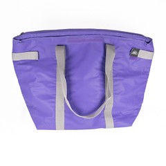 Sams Club Insulated Reusable Tote Bag with Zipper Closure, Purple, California In