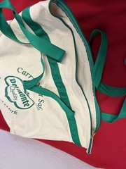 Vintage Del Monte “Attitude To Work” 100% Cotton Oversized Reusable Tote Ba