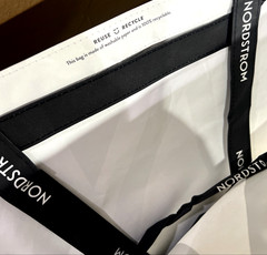 Nordstrom Reusable Shopper Bag Extra Large 34″x18″x8″