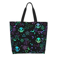 Camouflage Camo Large Tote Bag Casual Shoulder Bags Reusable Grocery Handbag