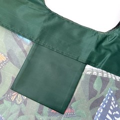 Allybag Foldable & Lightweight Reusable Grocery Bag, Butterflies