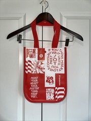 Lululemon Lightweight Snap Close Reusable Tote Bag