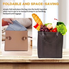 24pack Reusable Grocery Bagslarge Washable Foldable Shopping Bagsheavy Duty To