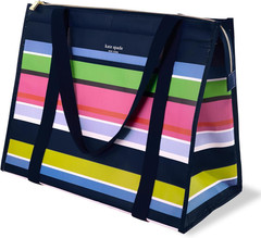 Reusable Shopping Bag, Insulated Grocery Tote with Shoulder Straps, Large Collap