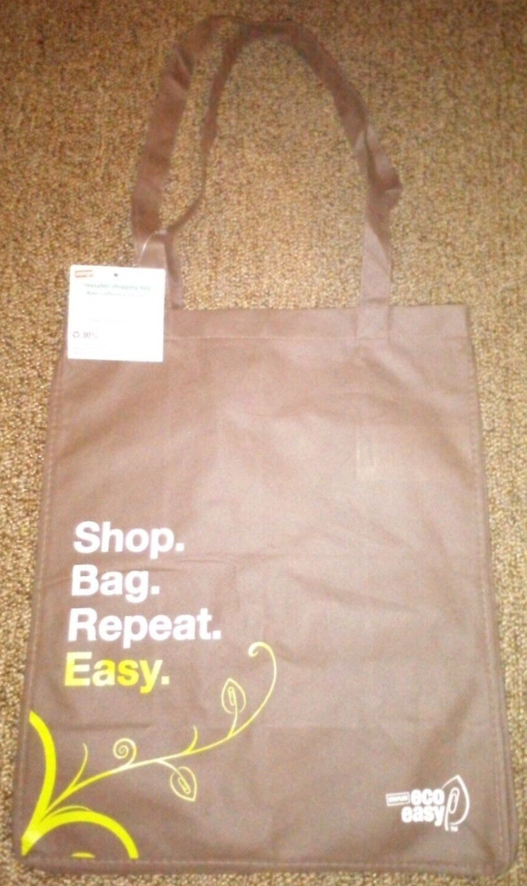 BNWT Vintage 2000s Staples Reusable Shopping Bag – 13.7″ X 7.5″ X 16.5″